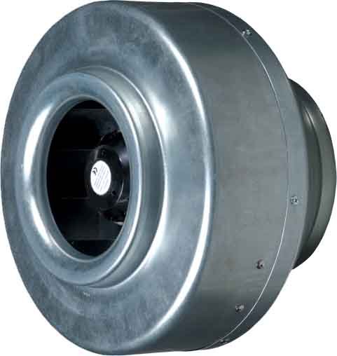 VENTILATOR INDUSTRIAL CENTRIFUGAL METALIC DE TUBULATURA, CIRCULAR, IN LINIE